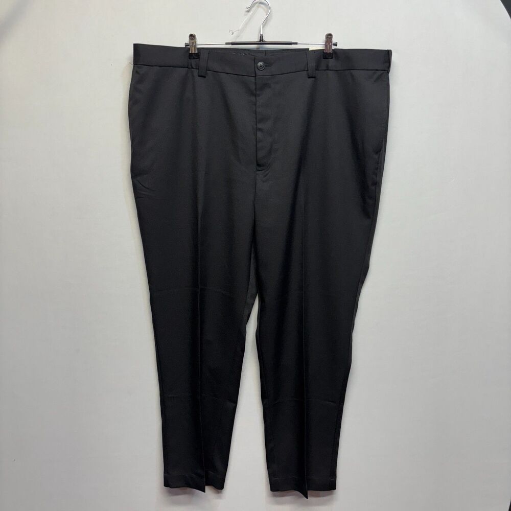 NWT Oak Hill Men Microfiber Dress Pants Size 48x30 Wrinkle Resistant D105 -13